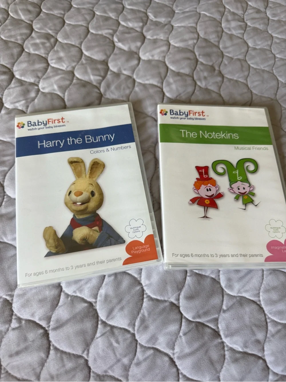 Harry the Bunny & The Notekins Educational DVD Set - White